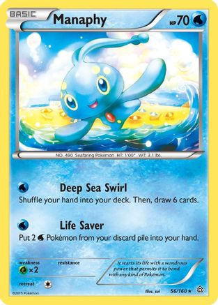 Manaphy 56/160 - Primal Clash Holofoil