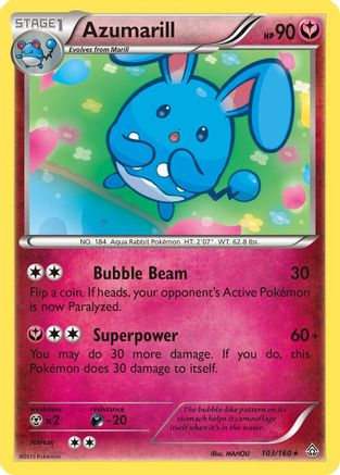 Azumarill 103/160 - Primal Clash