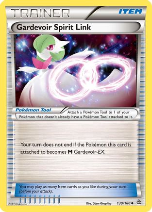 Gardevoir Spirit Link 130/160 - Primal Clash Reverse Holofoil