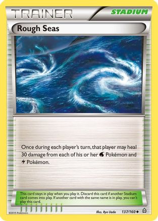 Rough Seas 137/160 - XY  Primal Clash