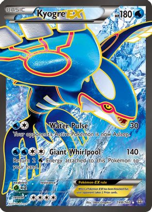 Kyogre-EX 148/160 - Primal Clash Holofoil