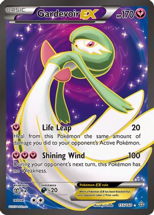 Gardevoir EX (155 Full Art) 155/160 - Primal Clash Holofoil