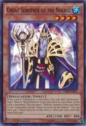 Great Sorcerer of the Nekroz (THSF-EN011) - The Secret Forces 1st Edition