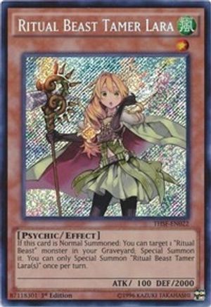 Ritual Beast Tamer Lara (THSF-EN022) - The Secret Forces Unlimited