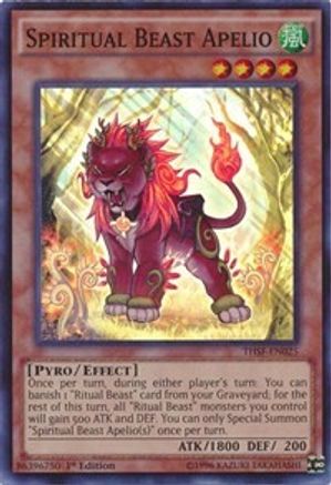 Spiritual Beast Apelio (THSF-EN025) - The Secret Forces 1st Edition