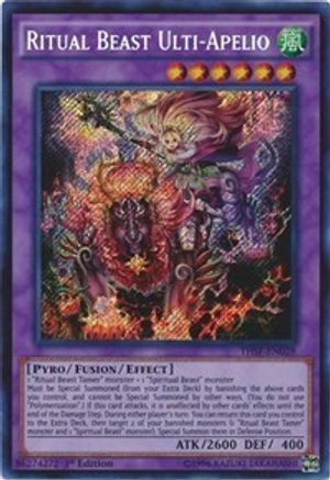 Ritual Beast Ulti-Apelio (THSF-EN028) - The Secret Forces Unlimited