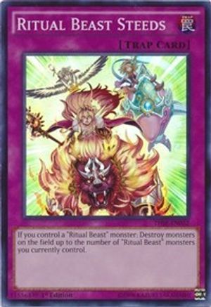 Ritual Beast Steeds (THSF-EN032) - The Secret Forces 1st Edition