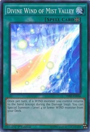 Divine Wind of Mist Valley (THSF-EN056) - The Secret Forces 1st Edition