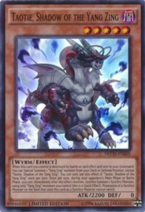 Taotie, Shadow of the Yang Zing (SE) (NECH-ENS05) - The New Challengers Limited