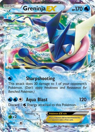 Greninja-EX XY20/211 - XY Black Star Promos Holofoil