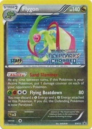 Flygon - BW53 (Prerelease) [Staff] BW53 - Black and White Promos Holofoil