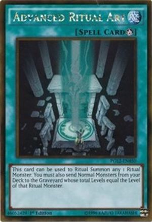 Advanced Ritual Art (PGL2-EN050) - Premium Gold: Return of the Bling 1st Edition