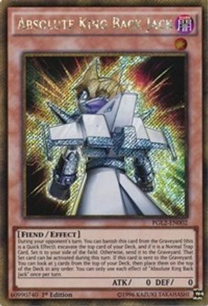 Absolute King Back Jack (PGL2-EN002) - Premium Gold: Return of the Bling Unlimited