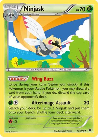 Ninjask 10/108 - Roaring Skies