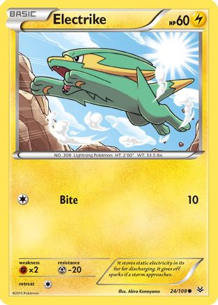 Electrike 24/108 - Roaring Skies Reverse Holofoil