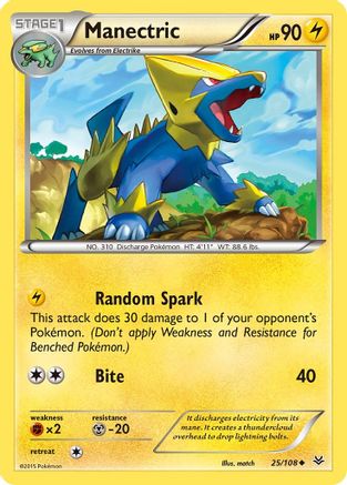 Manectric 25/108 - Roaring Skies