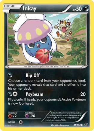 Inkay 41/108 - XY  Roaring Skies