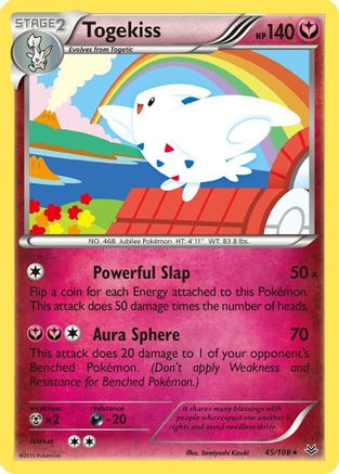 Togekiss 45/108 - Roaring Skies Reverse Holofoil