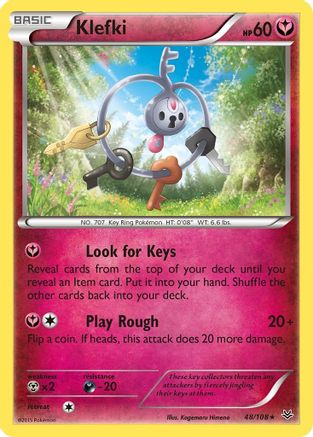 Klefki 48/108 - XY  Roaring Skies
