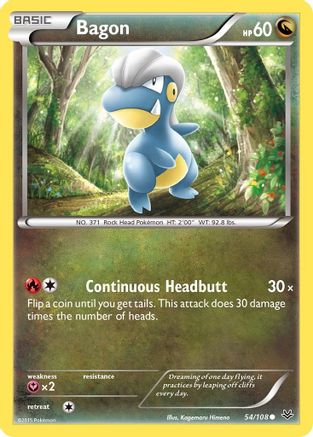 Bagon (54) 54/108 - XY  Roaring Skies