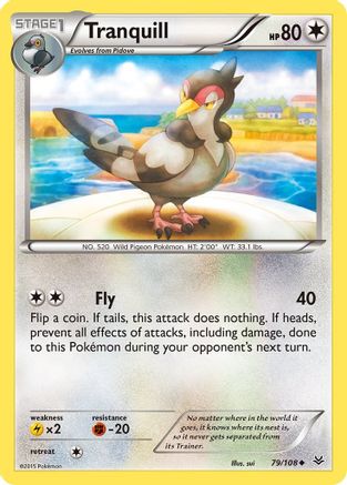 Tranquill 79/108 - Roaring Skies Reverse Holofoil