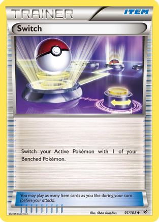Switch 91/108 - XY  Roaring Skies