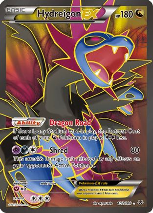 Hydreigon-EX 103/108 - Roaring Skies Holofoil