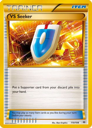 VS Seeker 110/108 - XY  Roaring Skies Holofoil