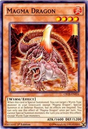 Magma Dragon (CROS-EN034) - Crossed Souls Unlimited