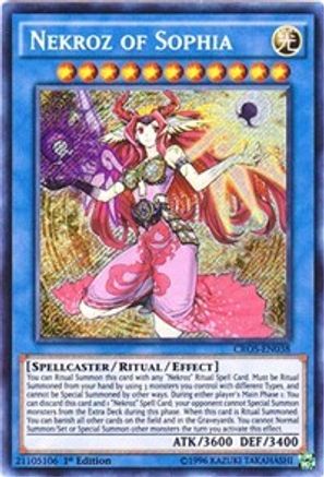 Nekroz of Sophia (CROS-EN038) - Crossed Souls Unlimited