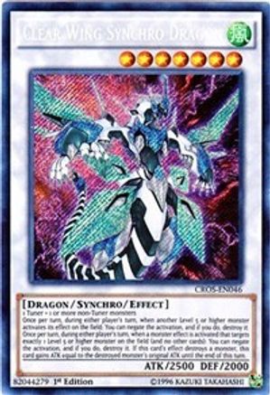 Clear Wing Synchro Dragon (CROS-EN046) - Crossed Souls Unlimited