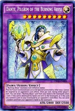Dante, Pilgrim of the Burning Abyss (CROS-EN084) - Crossed Souls 1st Edition