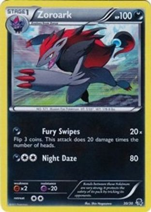 Zoroark (#17 Non-Holo) 17 - BW Trainer Kit Excadrill & Zoroark