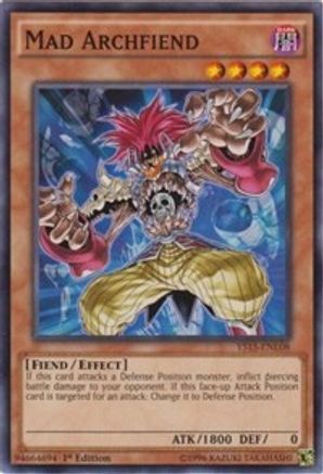 Mad Archfiend (YS15-ENL08) - Starter Deck: Dark Legion 1st Edition