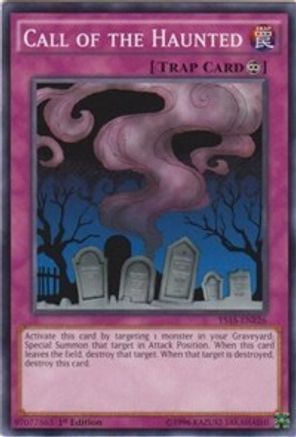 Call of the Haunted (YS15-ENF26) - Starter Deck: Saber Force 1st Edition