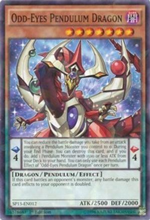 Odd-Eyes Pendulum Dragon (Shatterfoil) (SP15-EN012) - Star Pack ARC-V 1st Edition