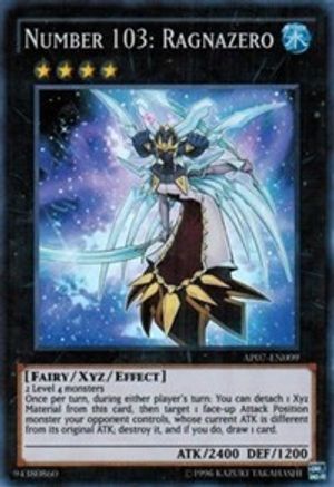 Number 103: Ragnazero (AP07-EN009) - Astral Pack 7 Unlimited