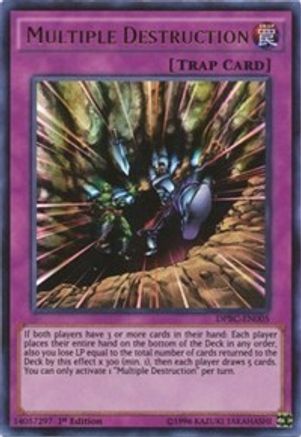Multiple Destruction (DPBC-EN005) - Duelist Pack: Battle City 1st Edition