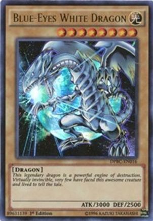 Blue-Eyes White Dragon (DPBC-EN016) - Duelist Pack: Battle City 1st Edition