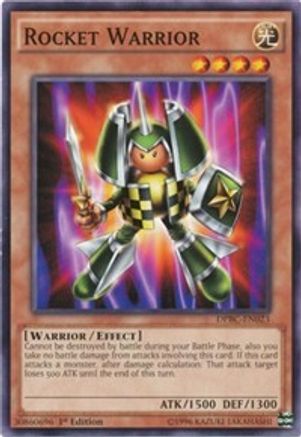 Rocket Warrior (DPBC-EN023) - Duelist Pack: Battle City 1st Edition