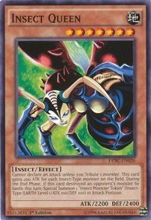 Insect Queen (DPBC-EN026) - Duelist Pack: Battle City 1st Edition