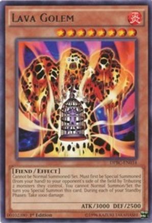 Lava Golem (DPBC-EN034) - Duelist Pack: Battle City 1st Edition