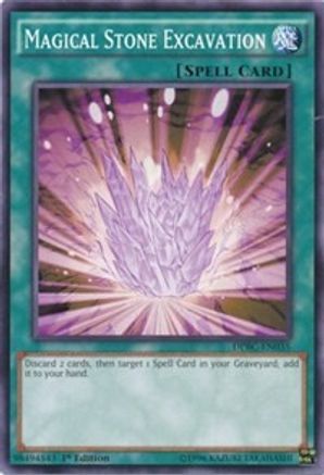 Magical Stone Excavation (DPBC-EN035) - Duelist Pack: Battle City 1st Edition