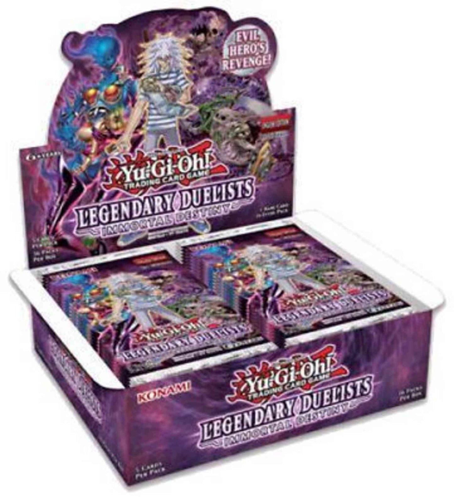 Yugioh Legendary Duelist Immortal Destiny LED5 1st Edition Booster Box