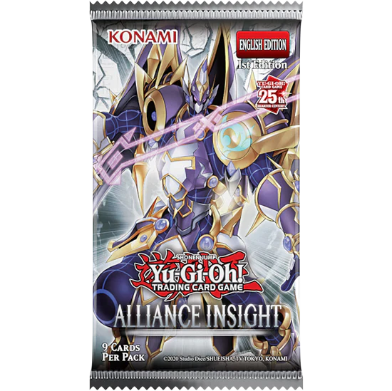 Yugioh Alliance Insight ALIN Booster Pack
