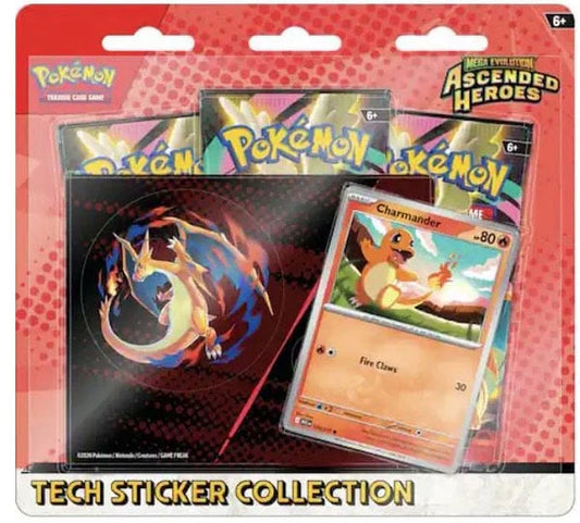 [PRE ORDER] POKEMON Ascended Heroes Tech Stickers (Charmander/Gastly)