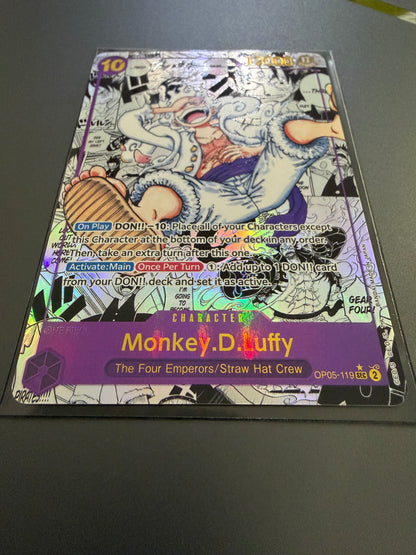 Monkey.D.Luffy (119) (Alternate Art) (Manga) (OP05-119) - Awakening of the New Era Foil