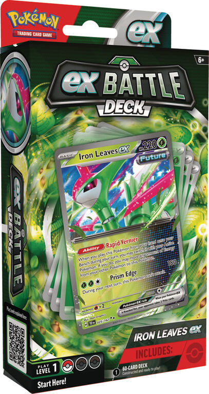 Pokemon EX Battle Deck Iron Leaves