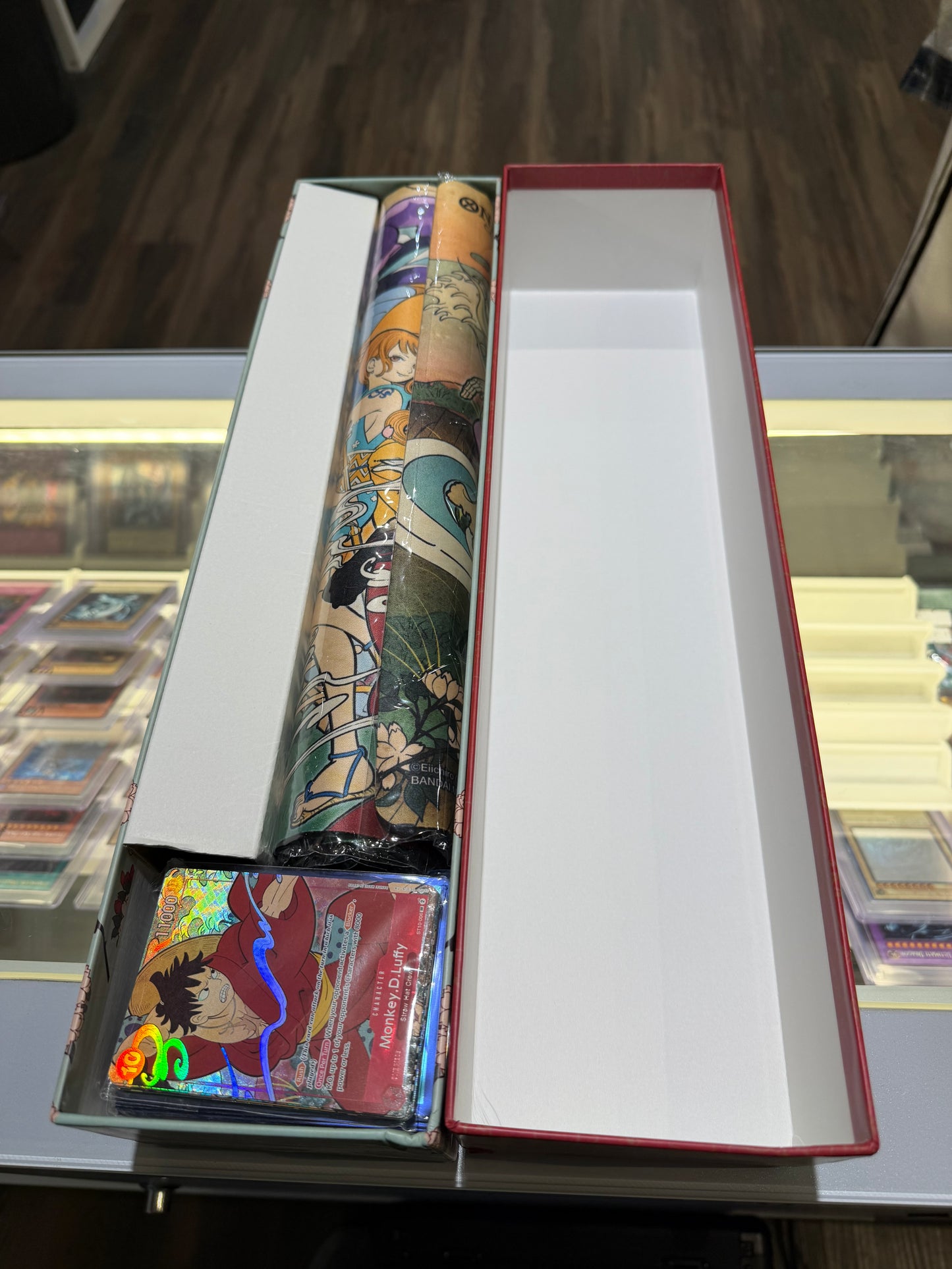 One Piece TCG - One Piece CG English 1st Anniversary Set (W/ Promos) Unsealed + Sealed 2 sets