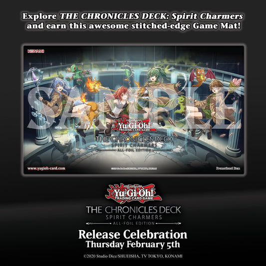 YUGIOH THE CHRONICLES DECK: Spirit Charmers - Release Celebration Thursday Feb 5, 2026 @6:00pm